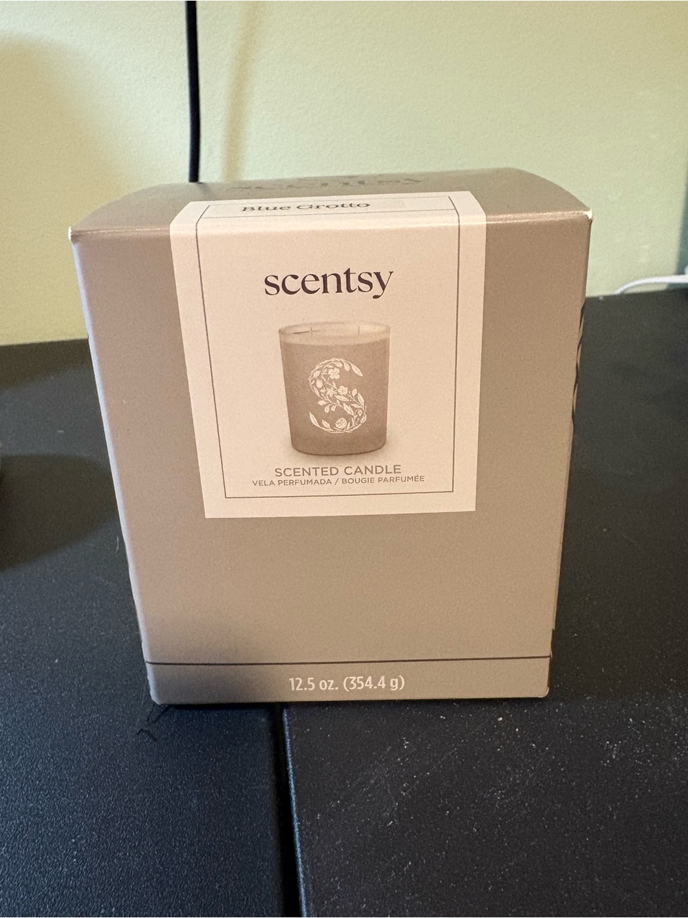 Scentsy Blue Grotto Scented Candle